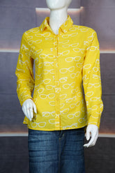 Full Sleeve Shirt glasses print